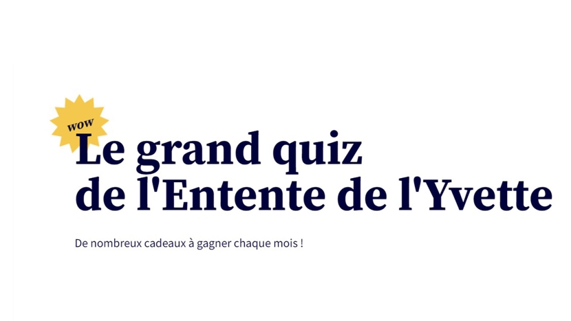 Retour du Quiz !